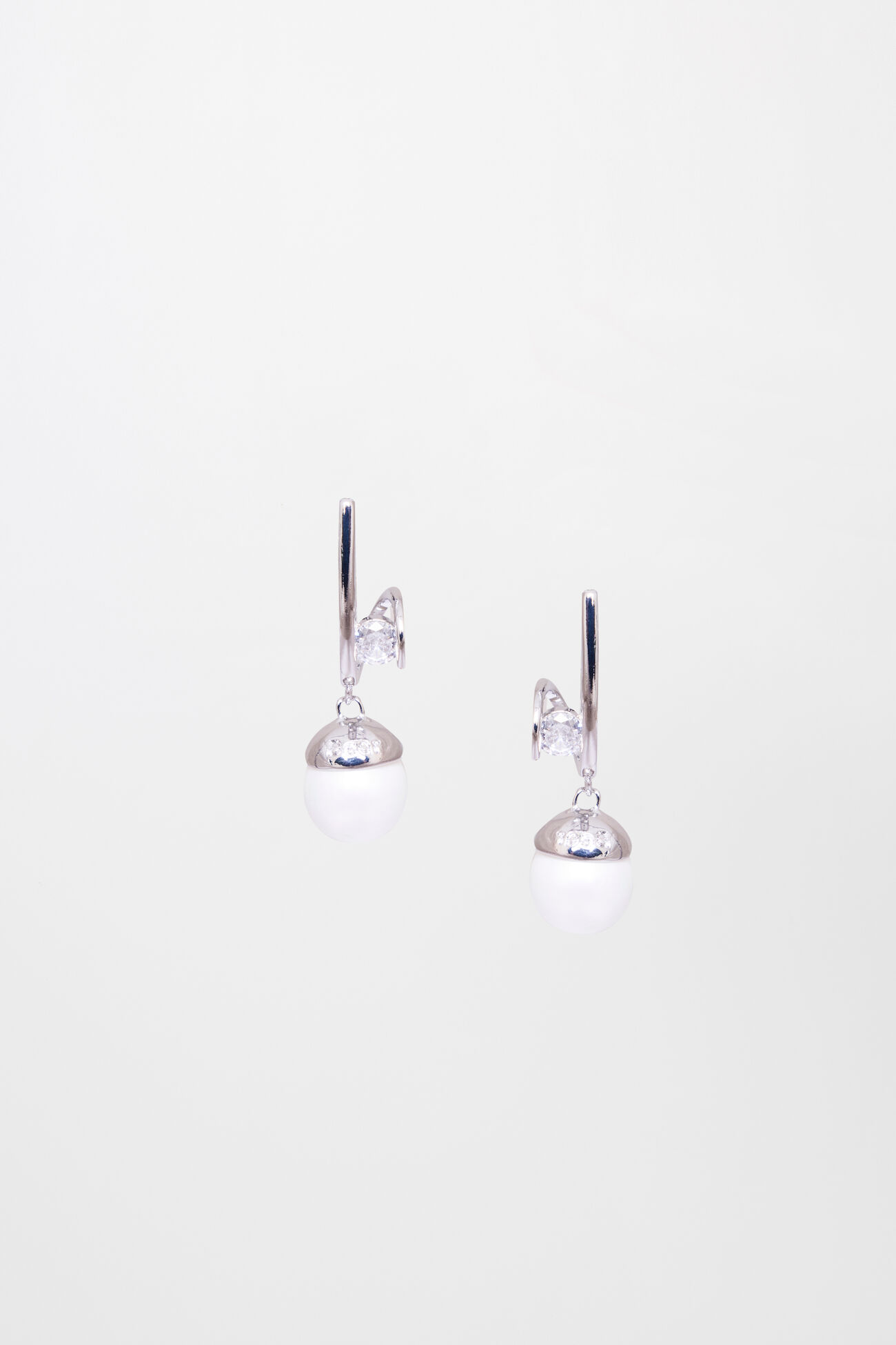 Pristine Pearl Earrings, , image 1