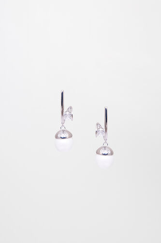 Pristine Pearl Earrings, , image 1