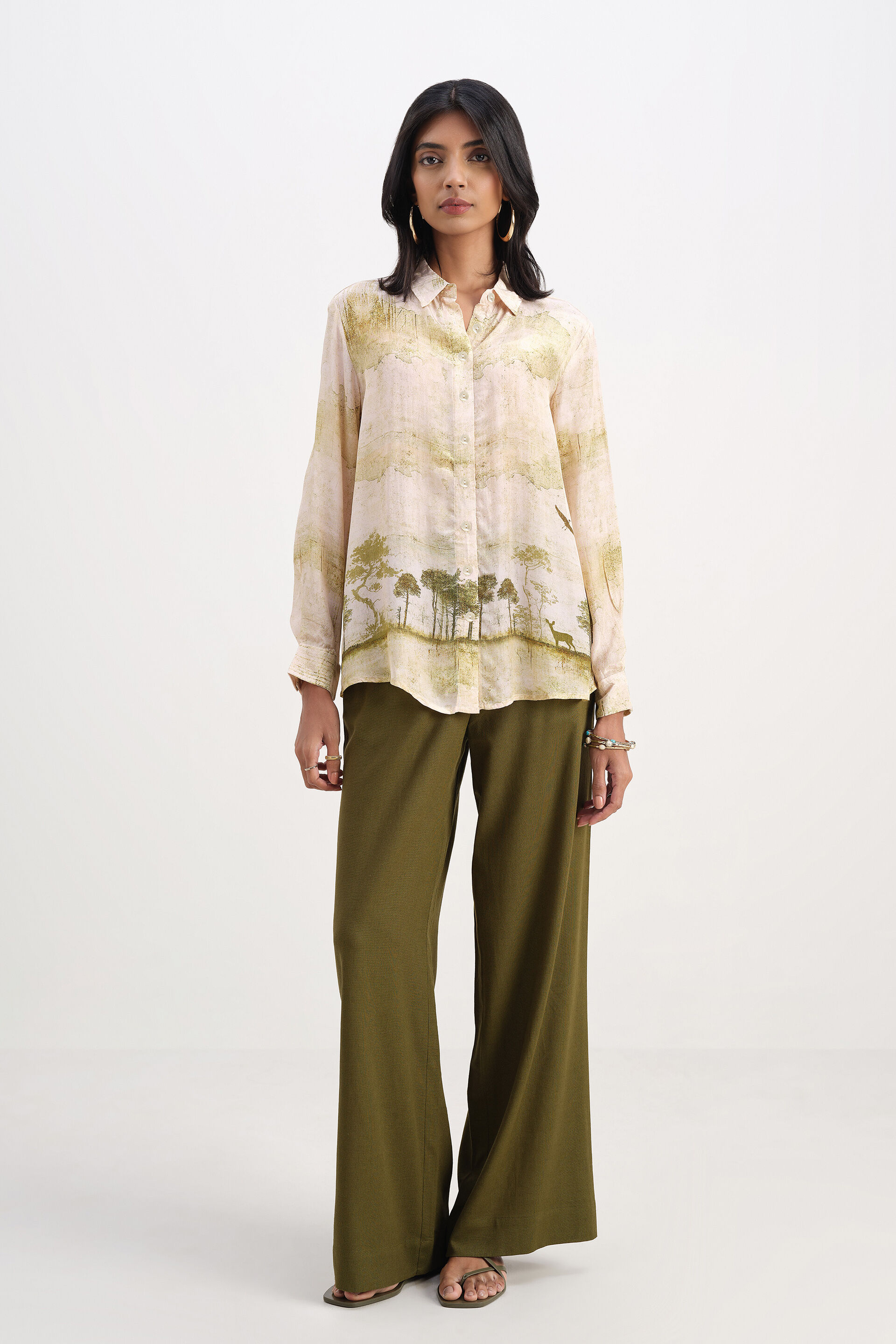 Masai Shirt, Green, image 1