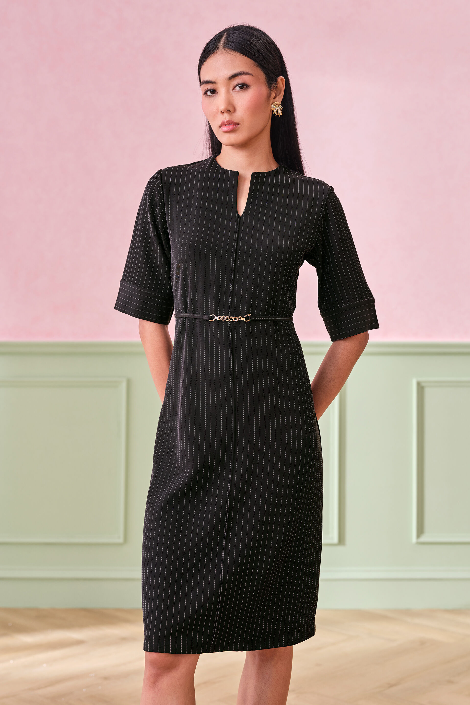 Breakfast At Tiffany Dress, Black, image 4