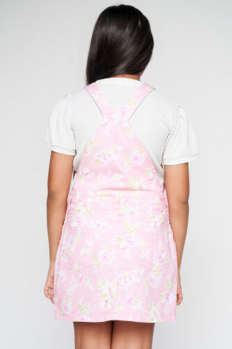 Flower Party Dungaree, Pink, image 4