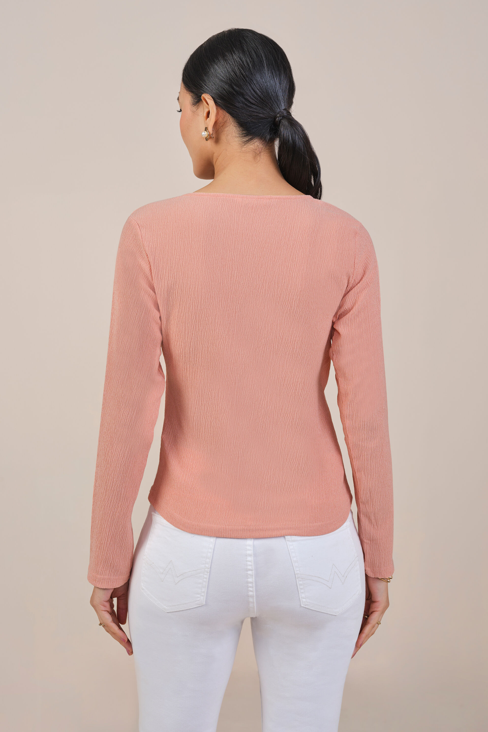 Feeling Peachy Top, Peach, image 5