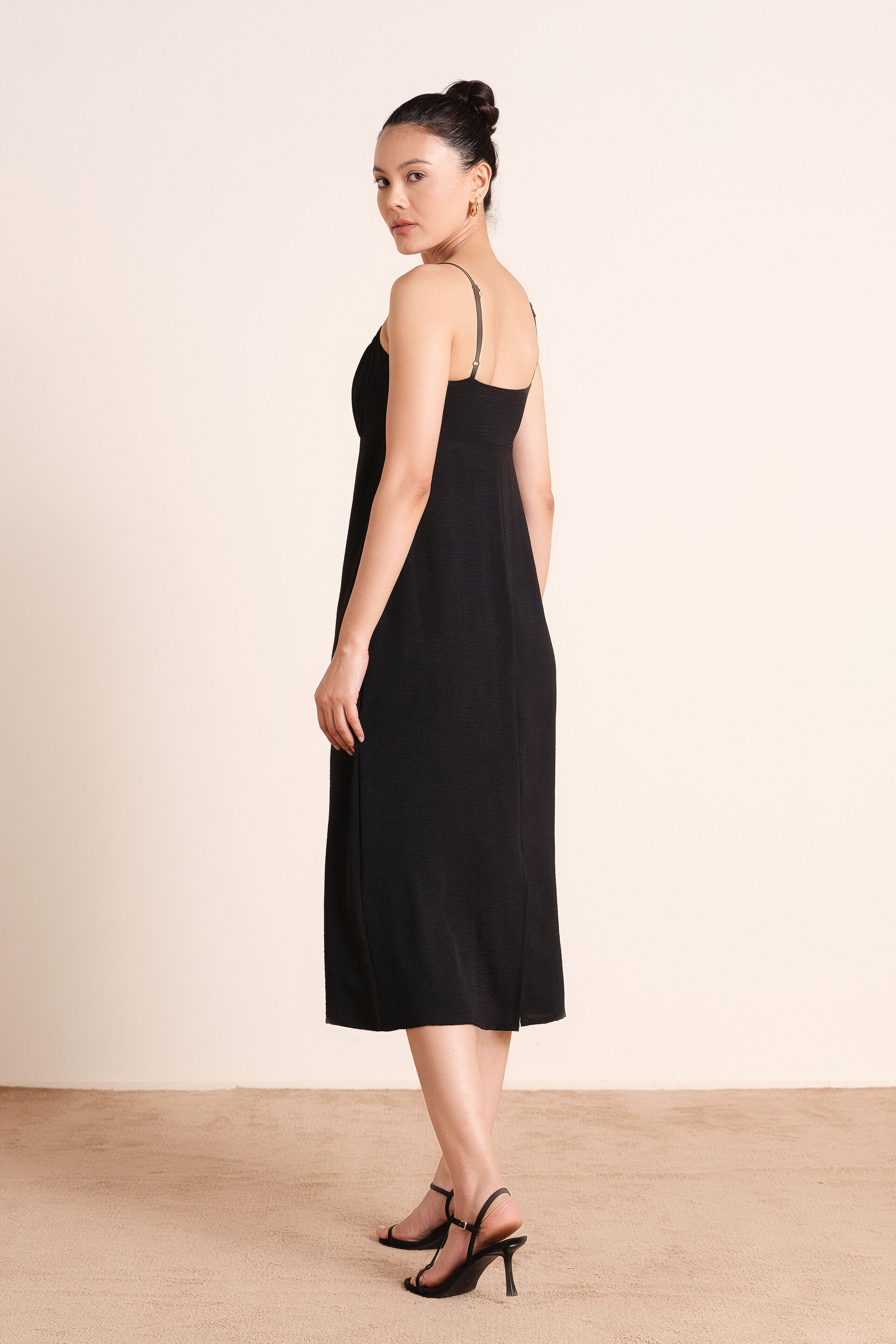 Verdelle Black Dress, Black, image 5