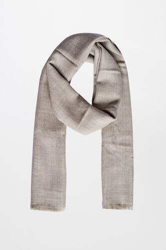 Beige Solid Scarf, , image 1