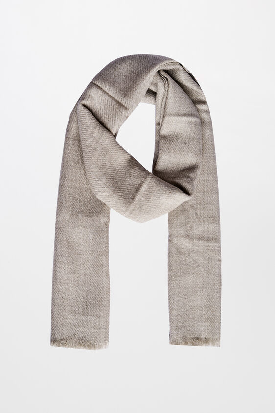 Beige Solid Scarf, , image 1