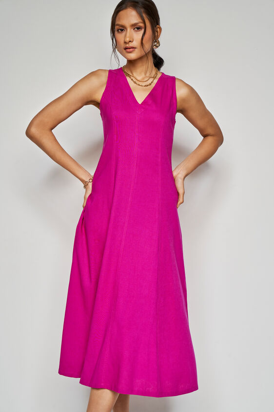 Power Play Dress, Magenta, image 4