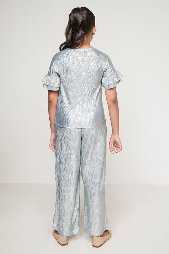 Powder Blue Solid Straight Suit, Powder Blue, image 3
