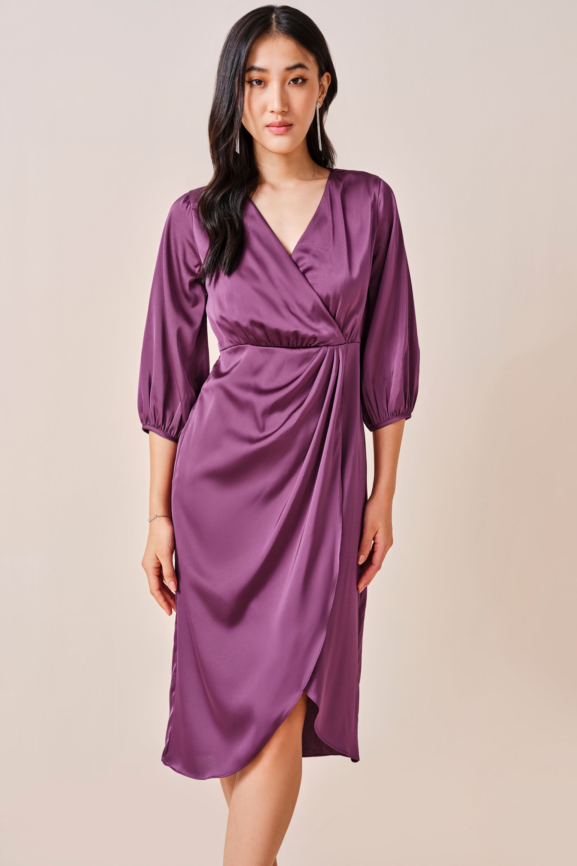 Berry Days Dress, Purple, image 5