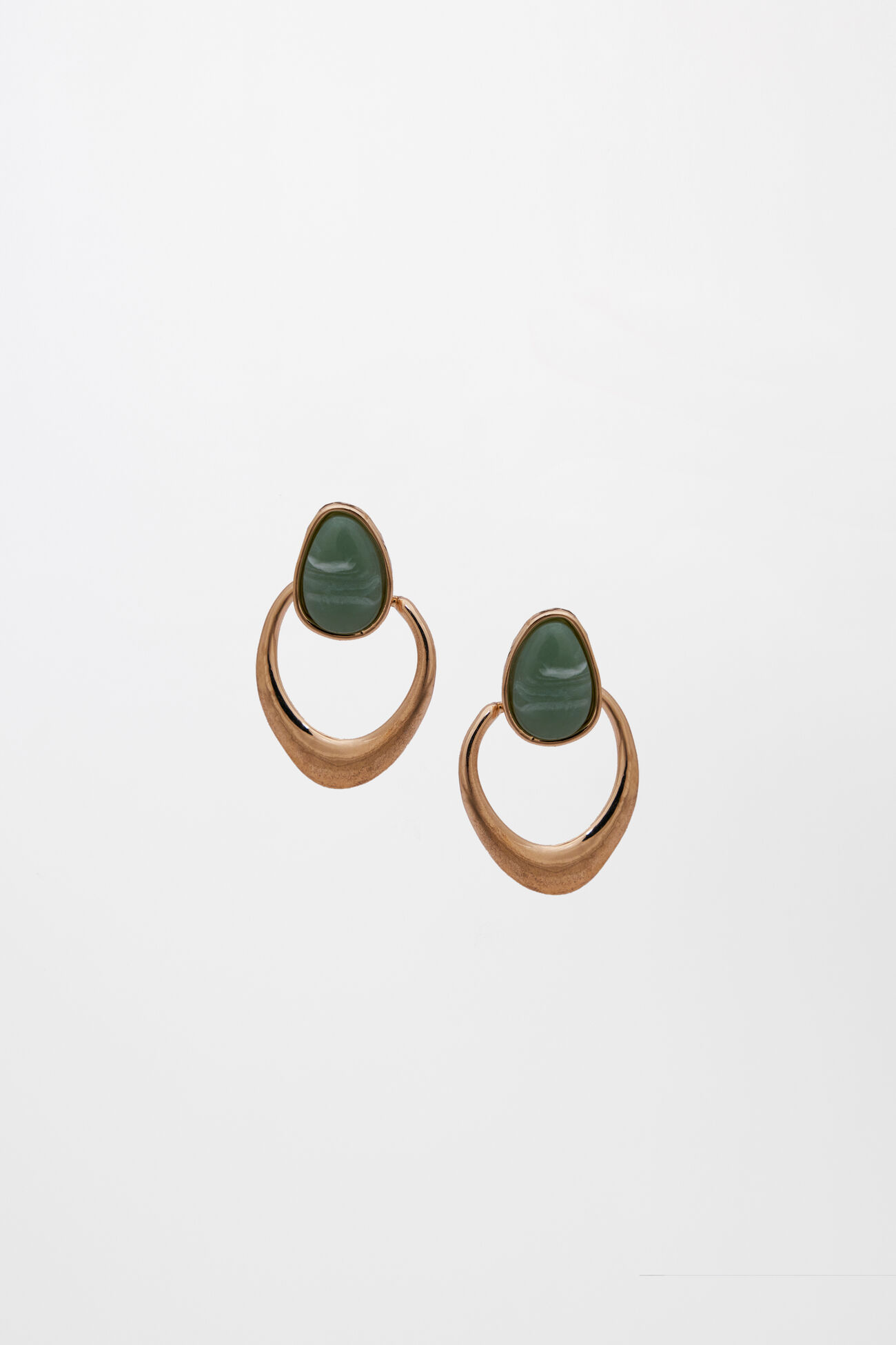Sage Hue Earrings, , image 1