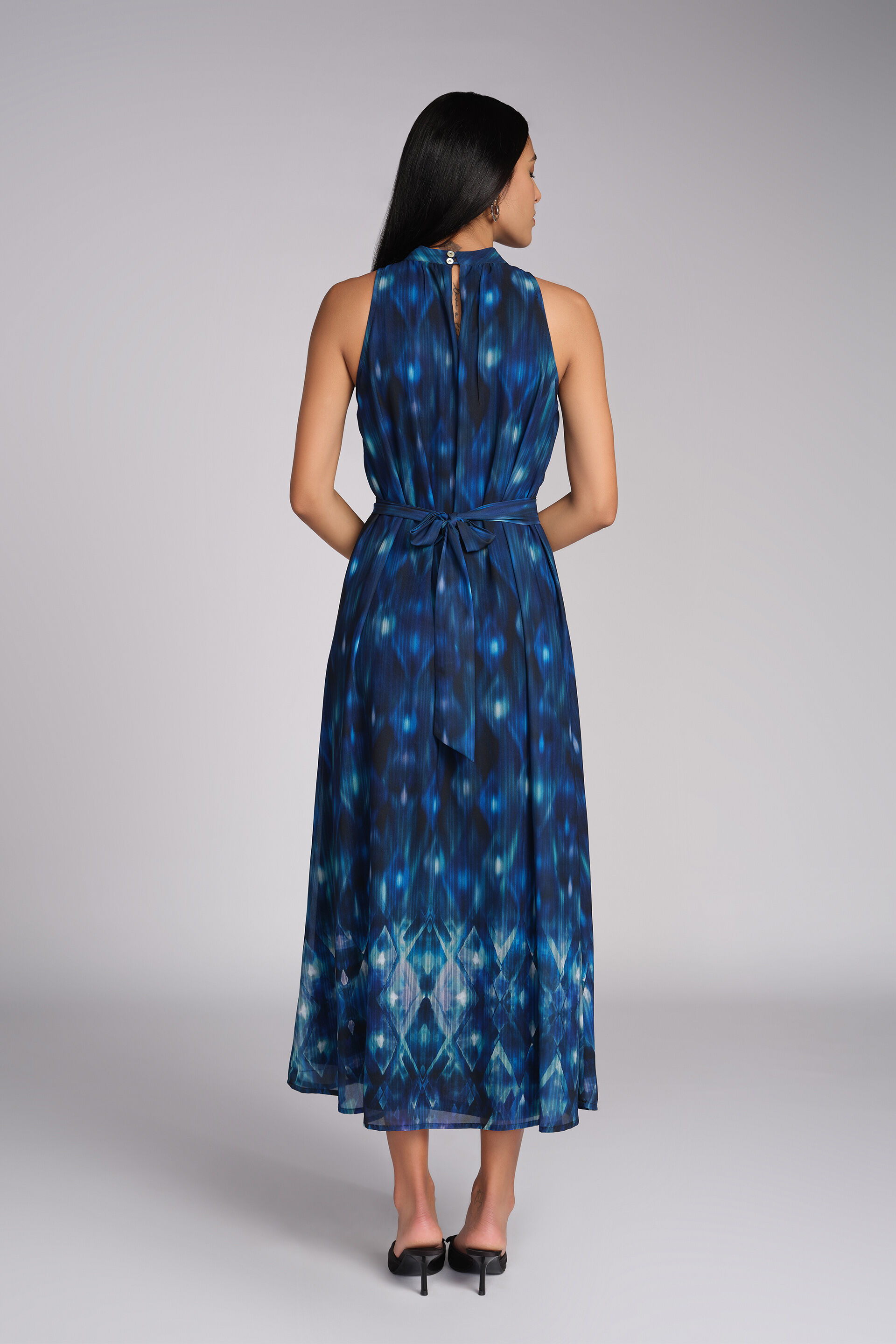 Aqua Drift Dress, Blue, image 2
