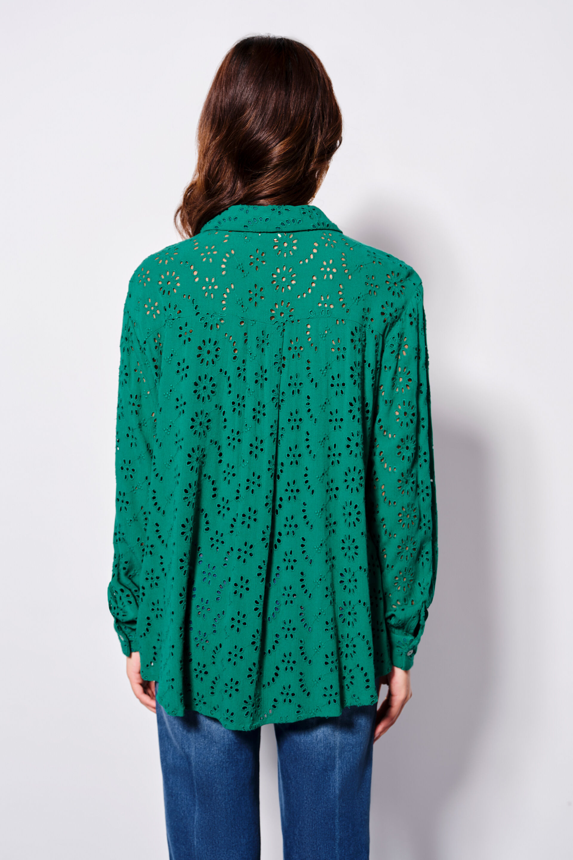 Chic Grooves Viscose Shirt, Green, image 4