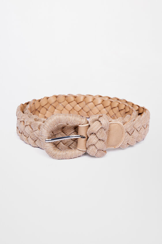 Beige Polyurethane Belt, Beige, image 1