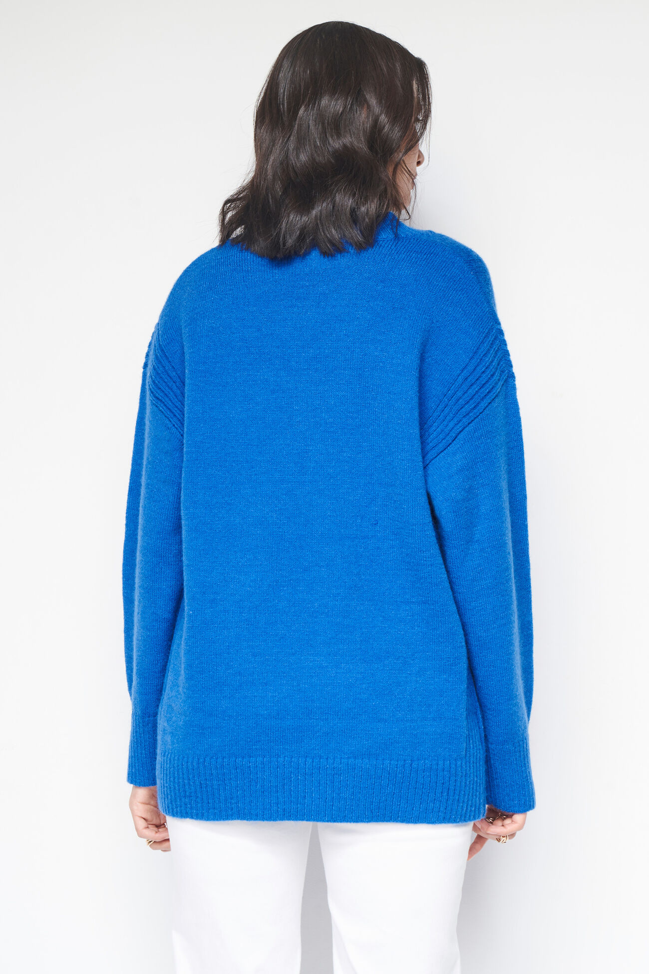 Aspen Over-Sized Sweater, Blue, image 7