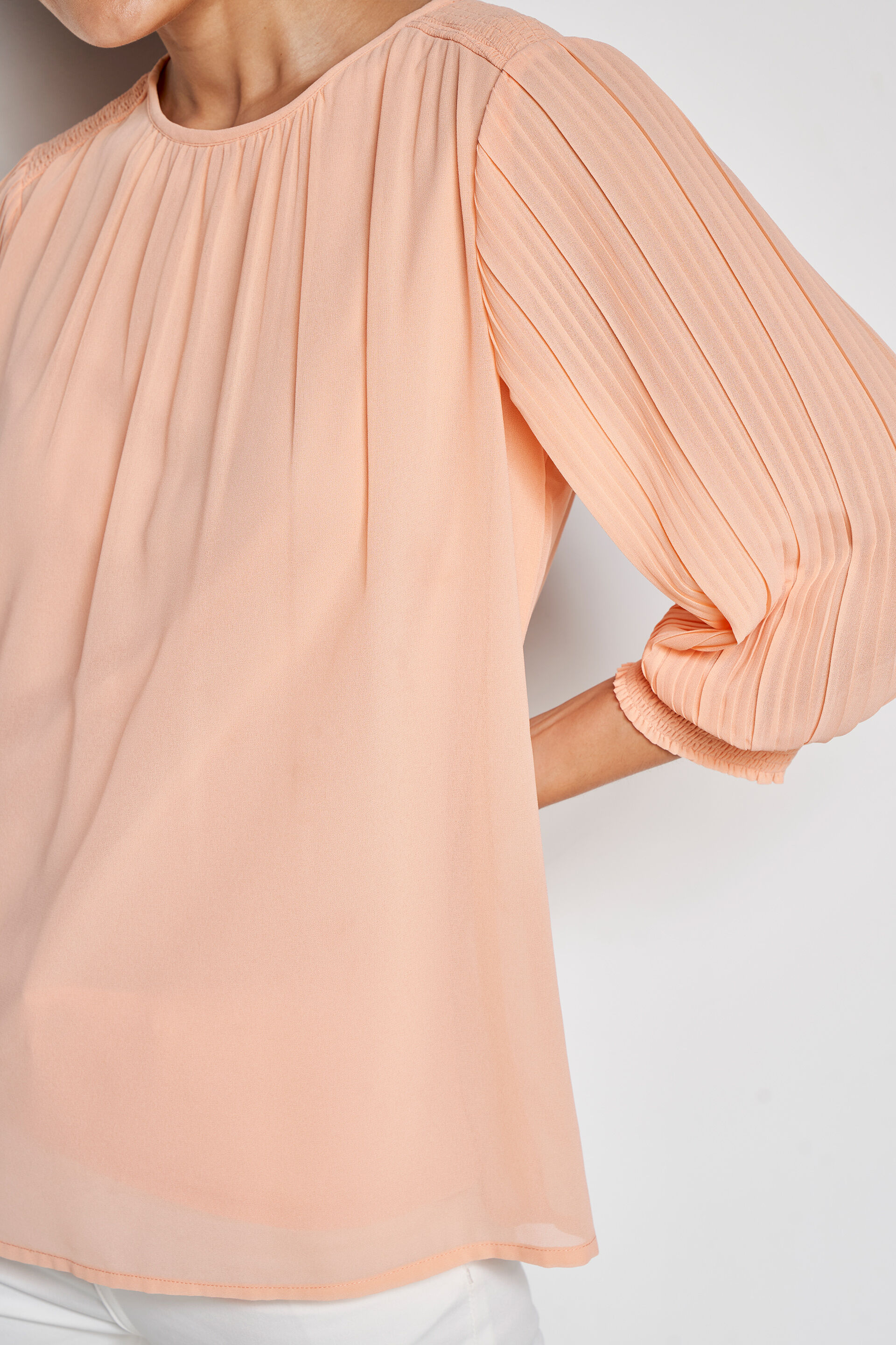 Luminous Straight Top, Peach, image 6