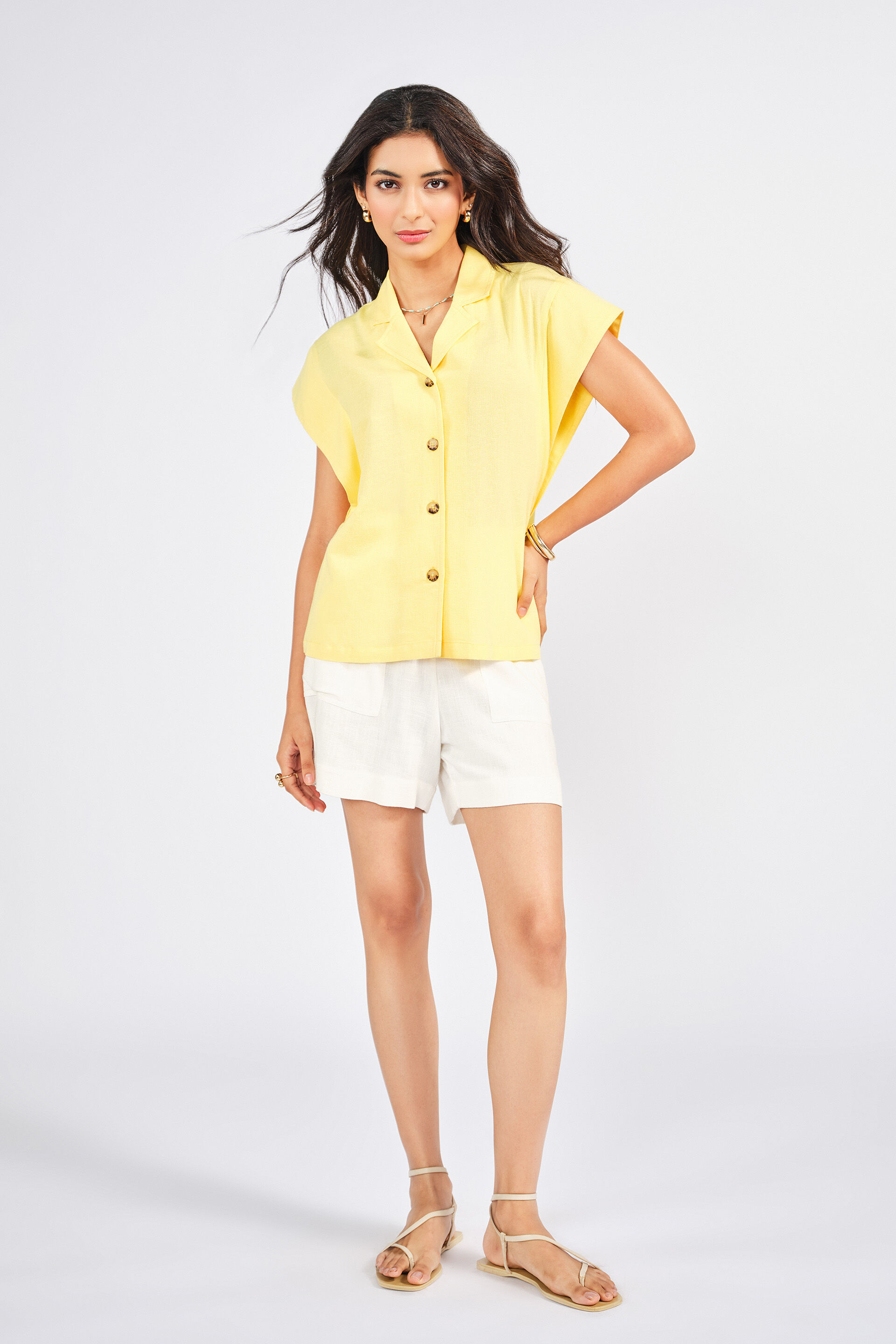Vibe With Yellow Top, Yellow, image 2