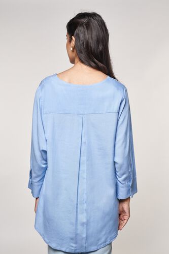 4 - Powder Blue Solid Top, image 4