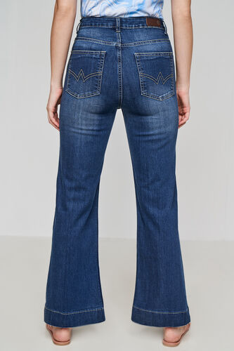 Midnight Blue Solid Straight Bottom, Midnight Blue, image 4