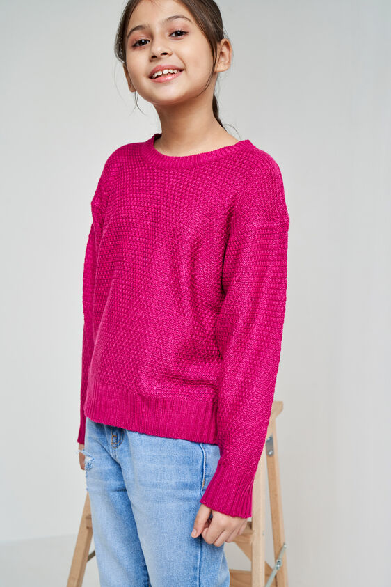 Magenta Straight Top, Magenta, image 4