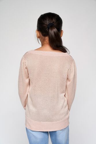 4 - Cream Solid Straight Top, image 4
