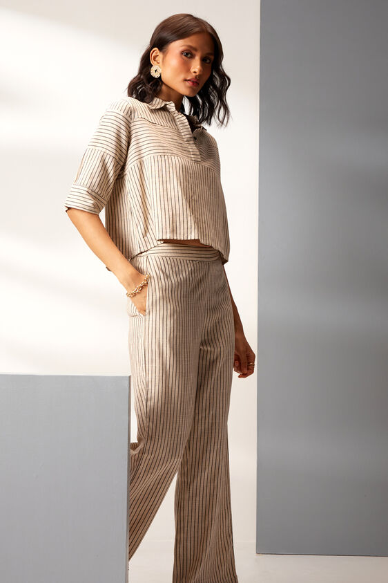 The Stripes Coord Set, Cream, image 3