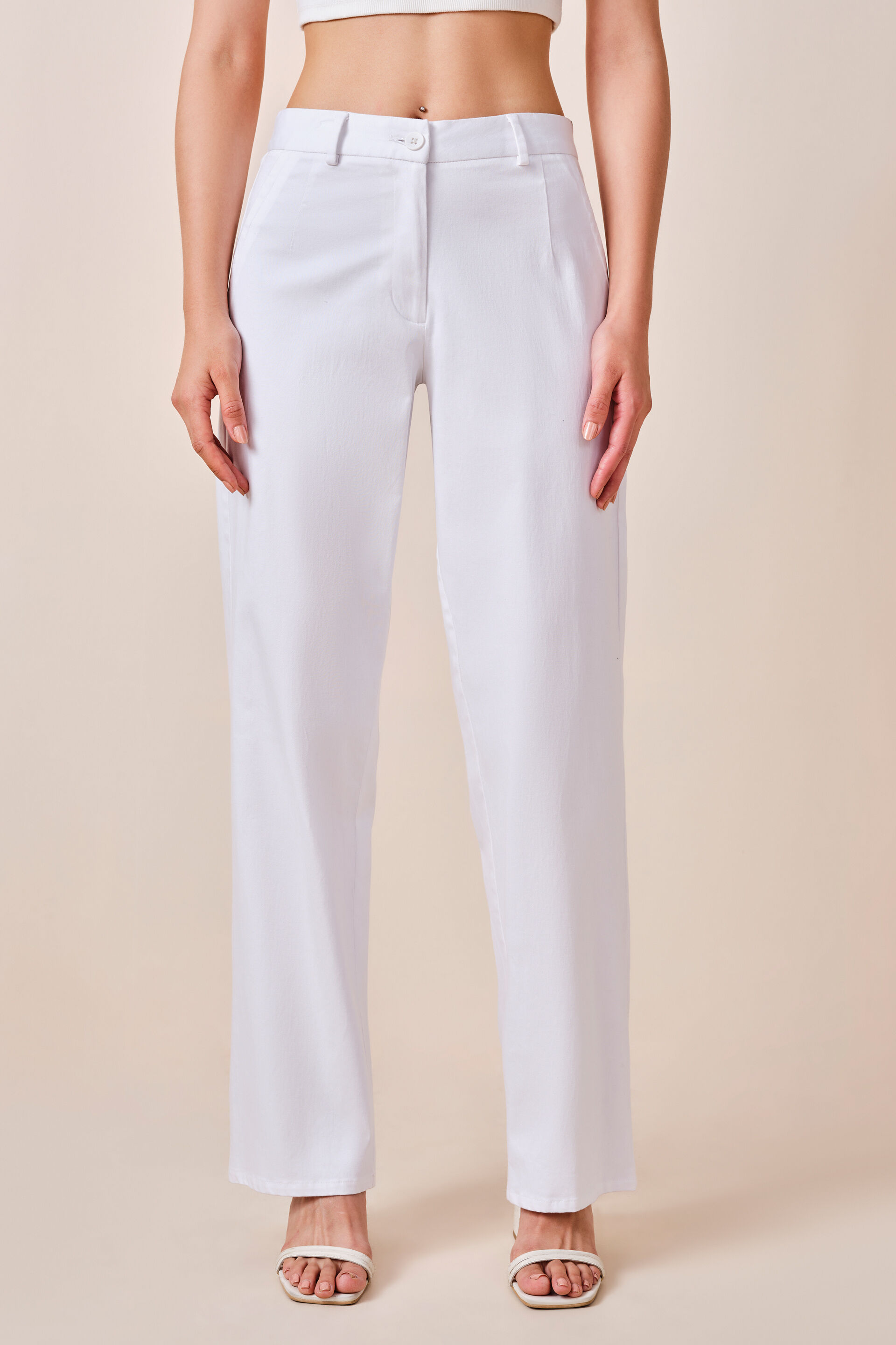 Lyla Cotton Trousers