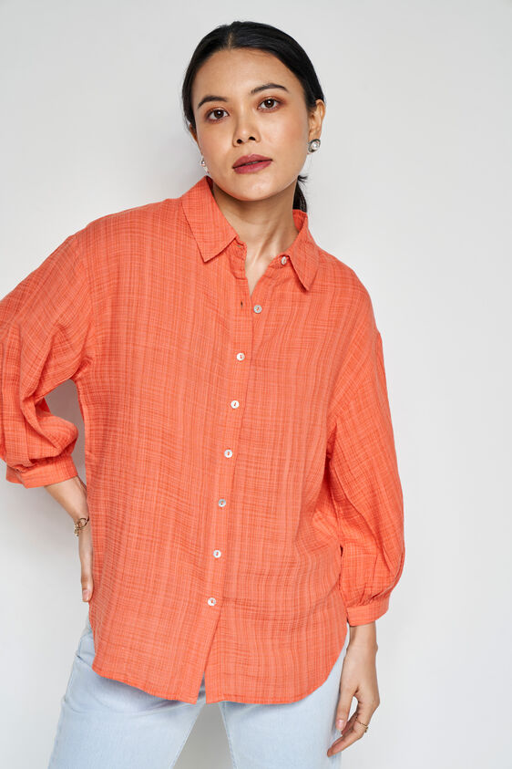 Sunshine Seeker Top, Orange, image 1