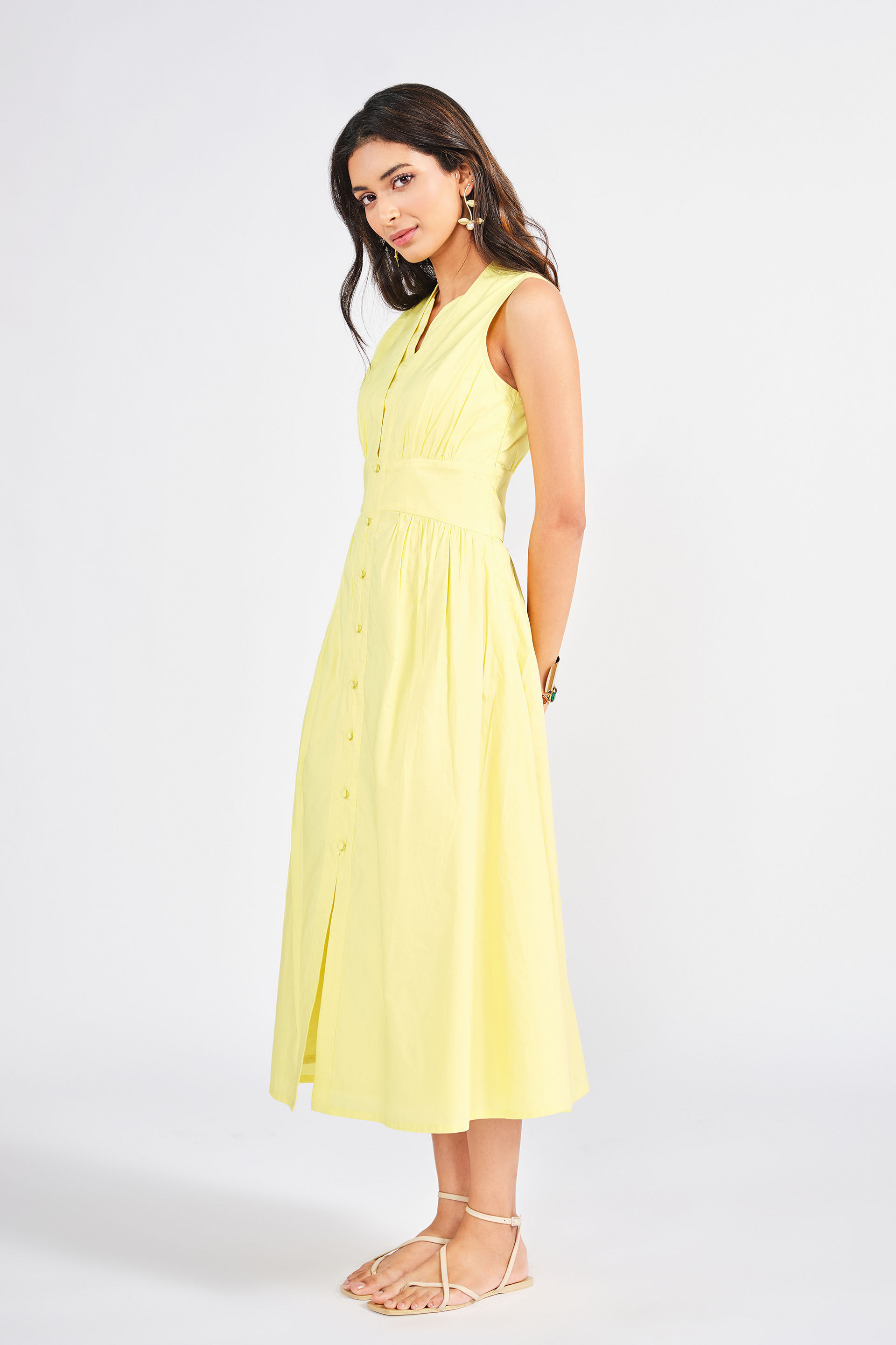 Summer Slush Dress, Yellow, image 4