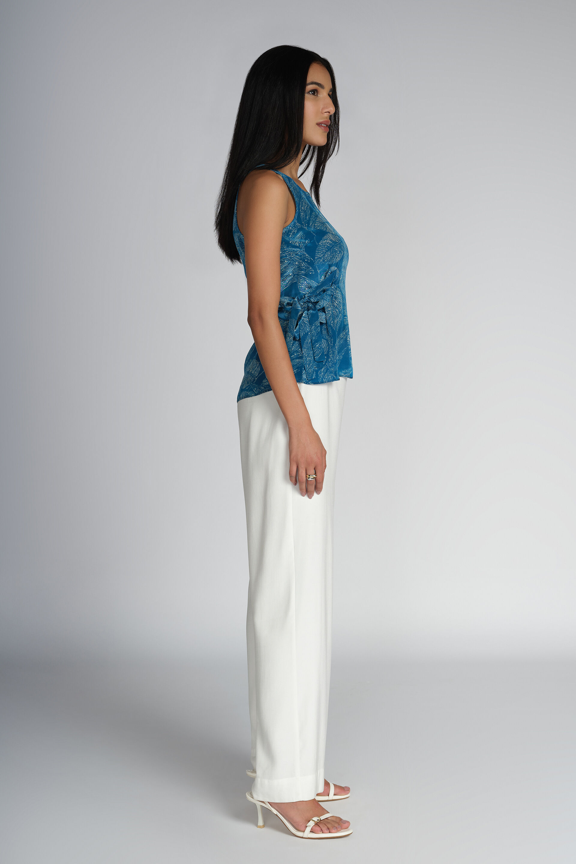 Blooming Blues Top, Blue, image 3