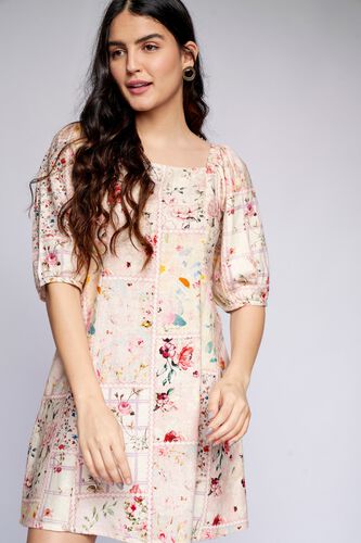 2 - Multi Floral Straight Dress, image 2