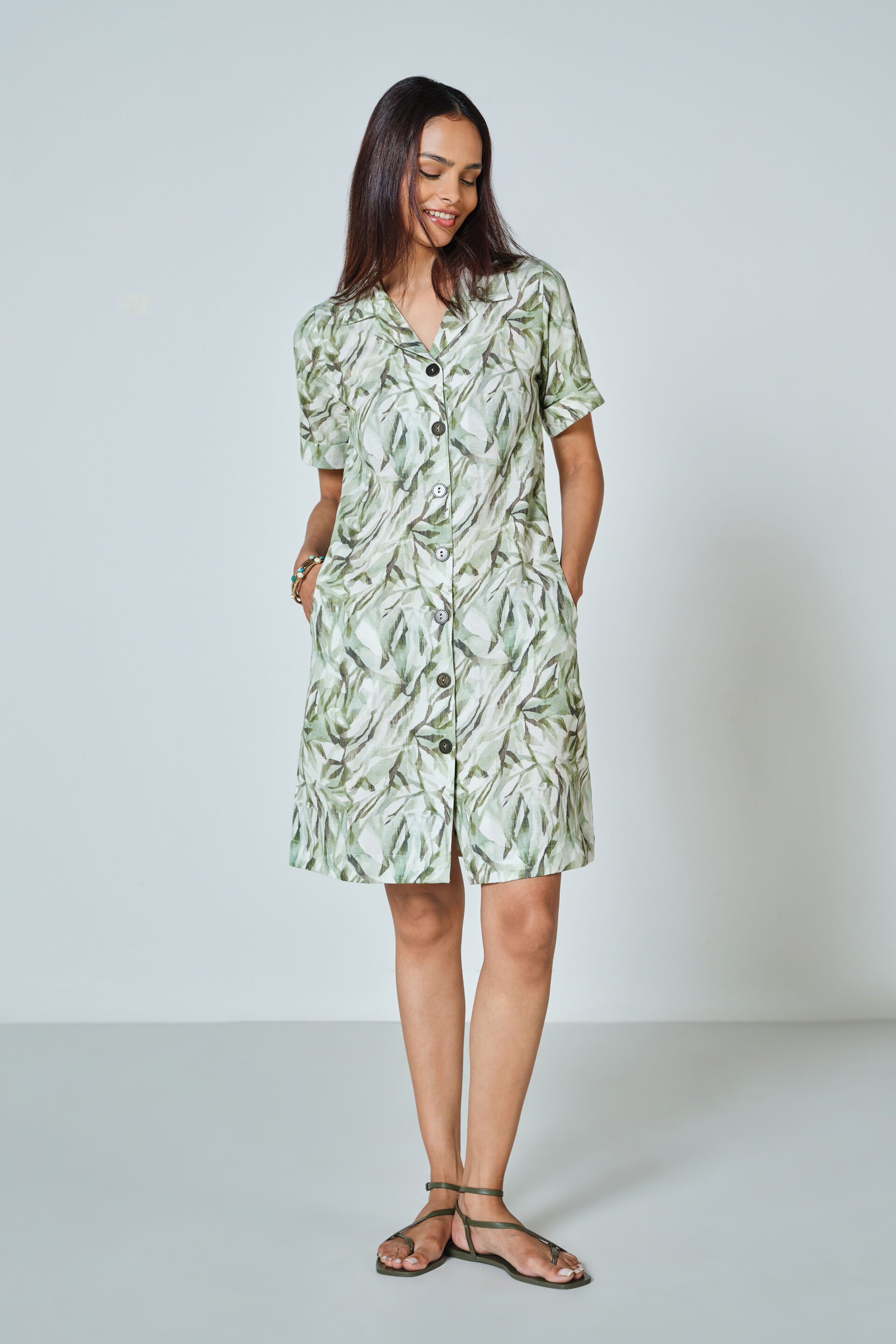 The Meadow Dress, Green, image 1