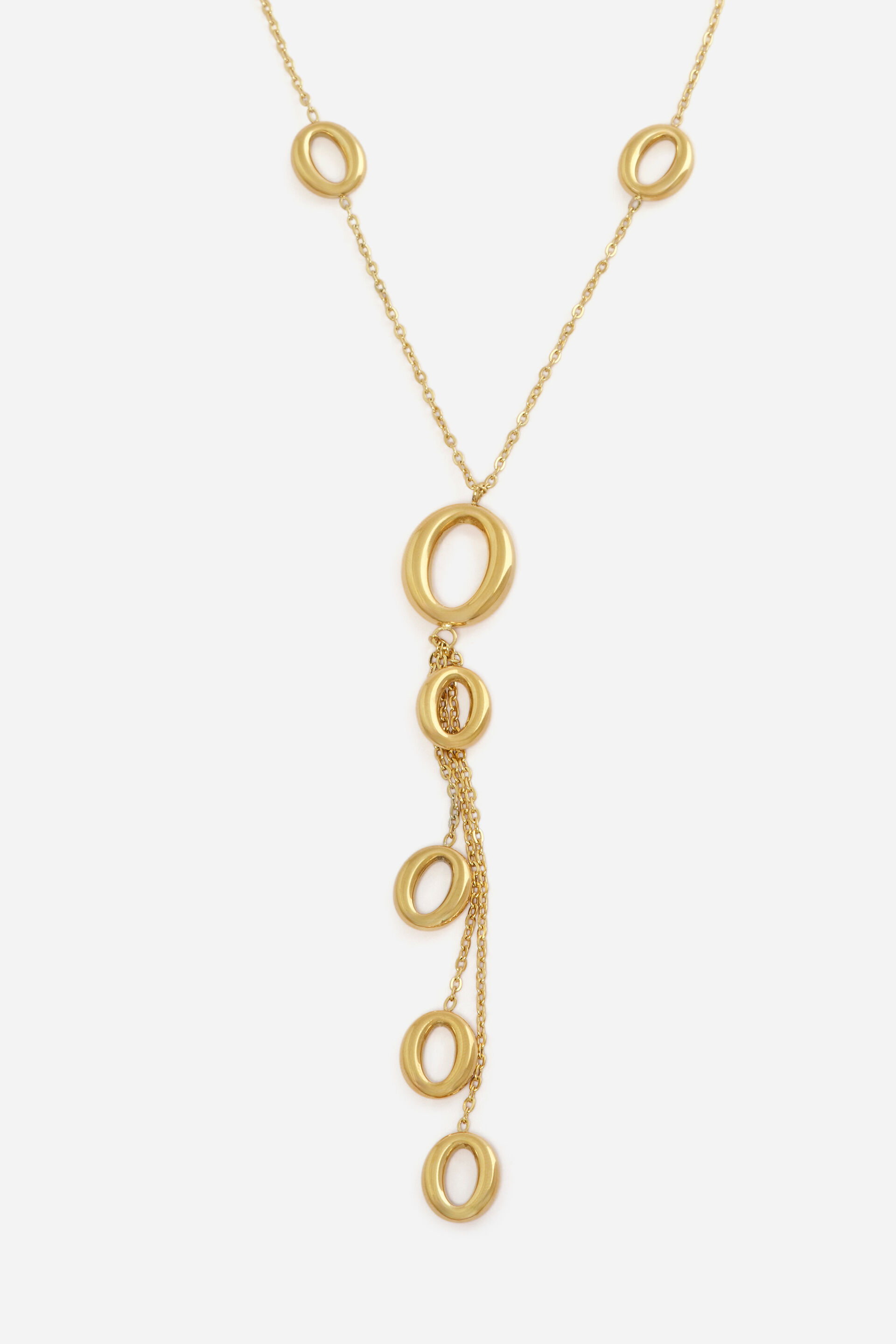 Gold Cascade Necklace, , image 2