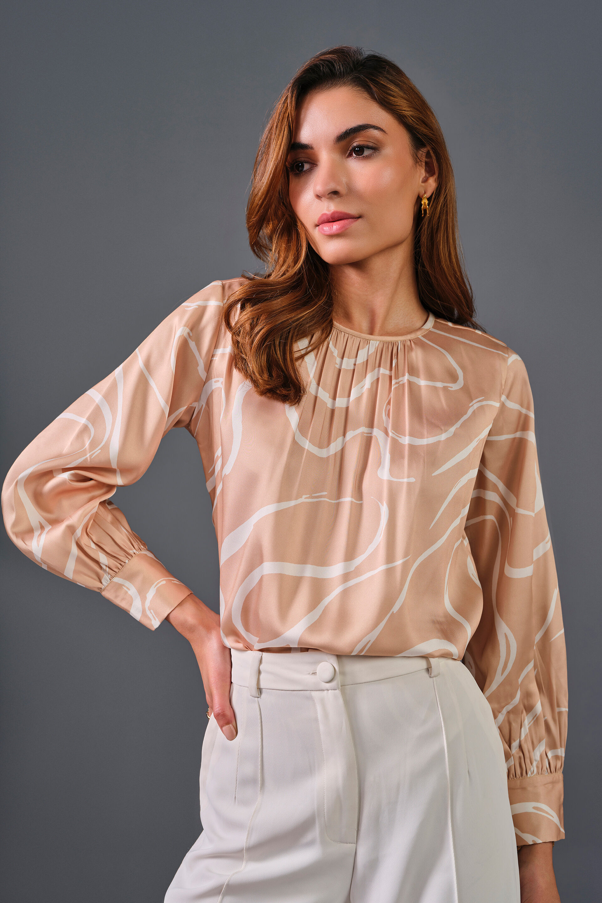 Salted Caramel Top, Beige, image 4