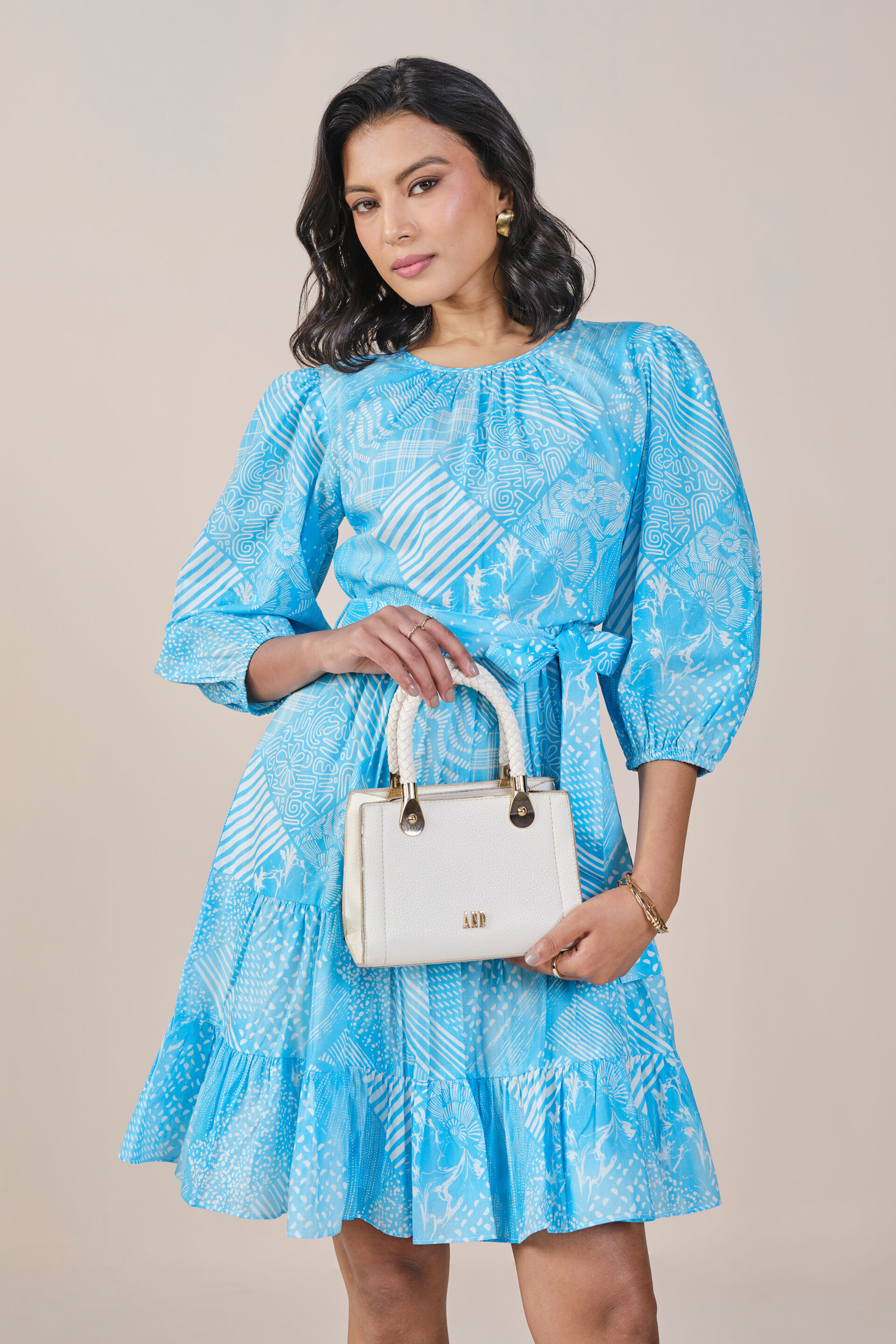 Buy our Azure Play Dress online from ANDIndia SC S24AJ038DRR61C