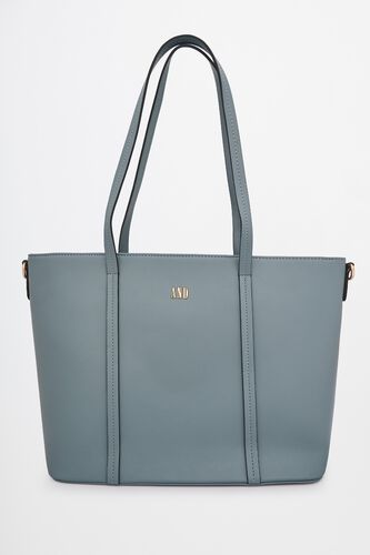 Powder Blue Tote Handbag, , image 1
