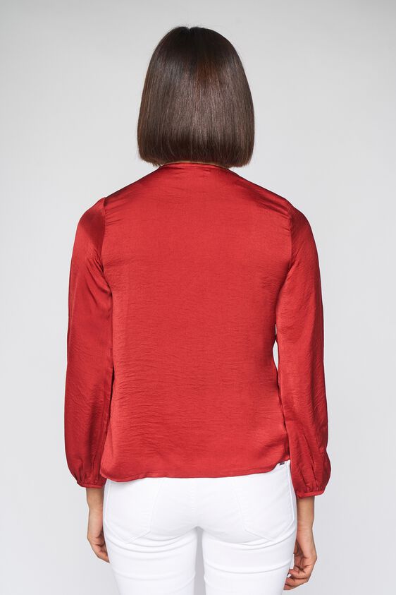 4 - Rust Solid A-Line Top, image 4