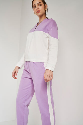 Lilac Blouson Straight Suit, Lilac, image 3