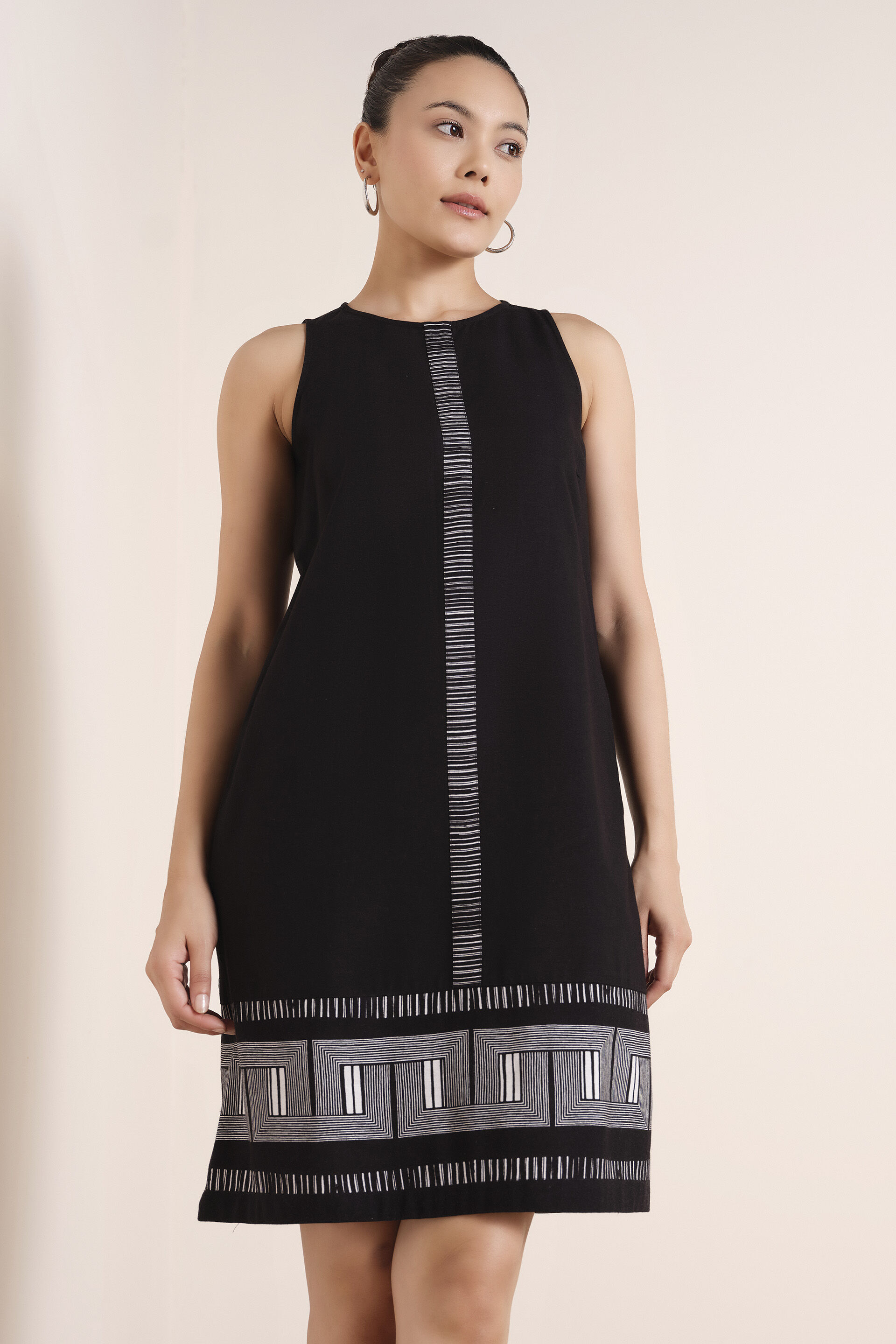 Cairo Black Dress, Black, image 2
