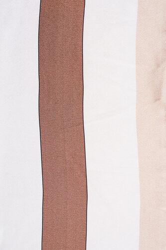 Beige Satin Scarf, , image 2