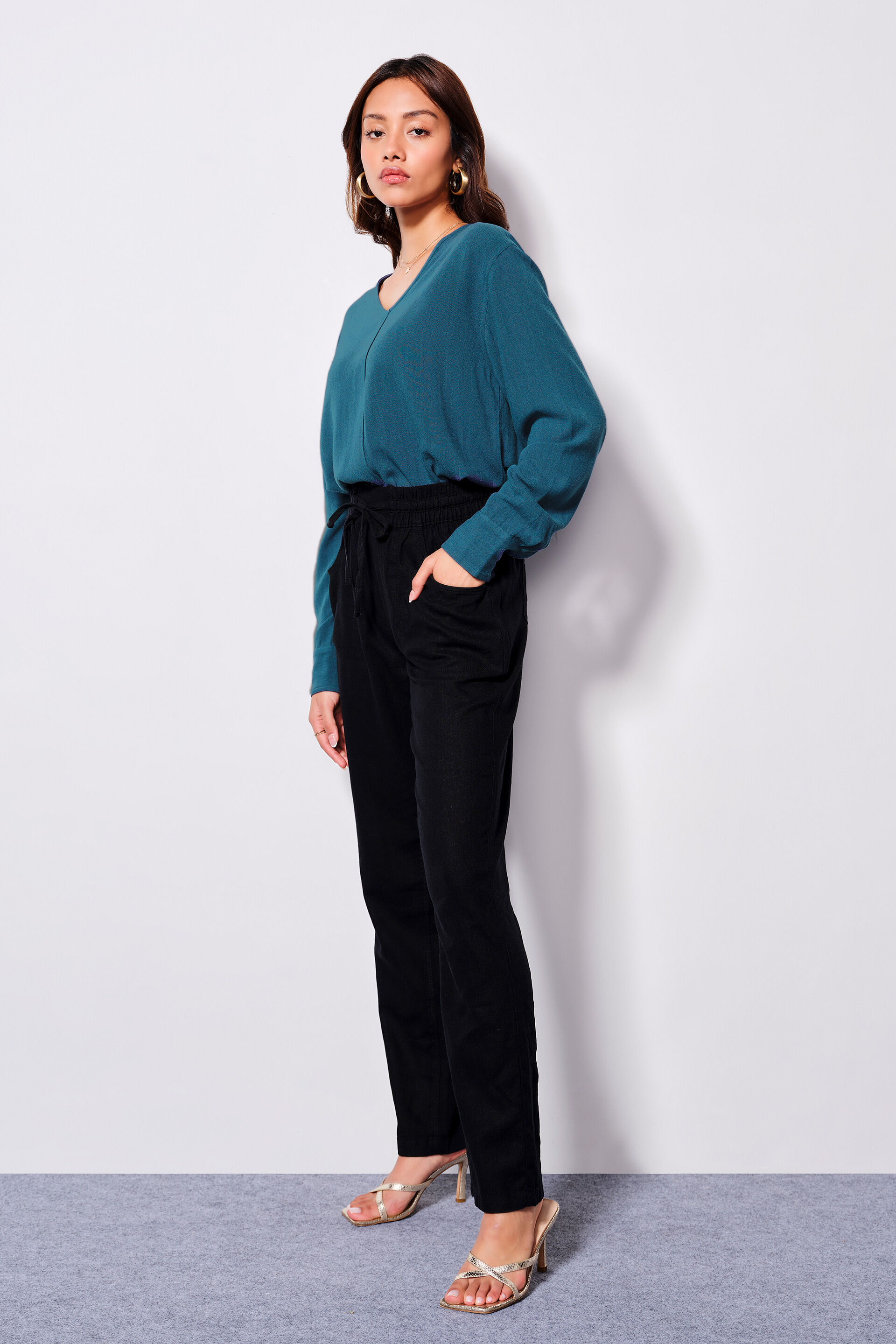 Mystic Teal Top, Teal, image 5