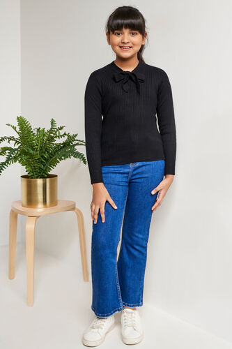 Solid Straight Top, Black, image 1
