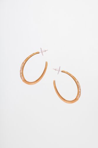 Gold Hoop Earrings, , image 1