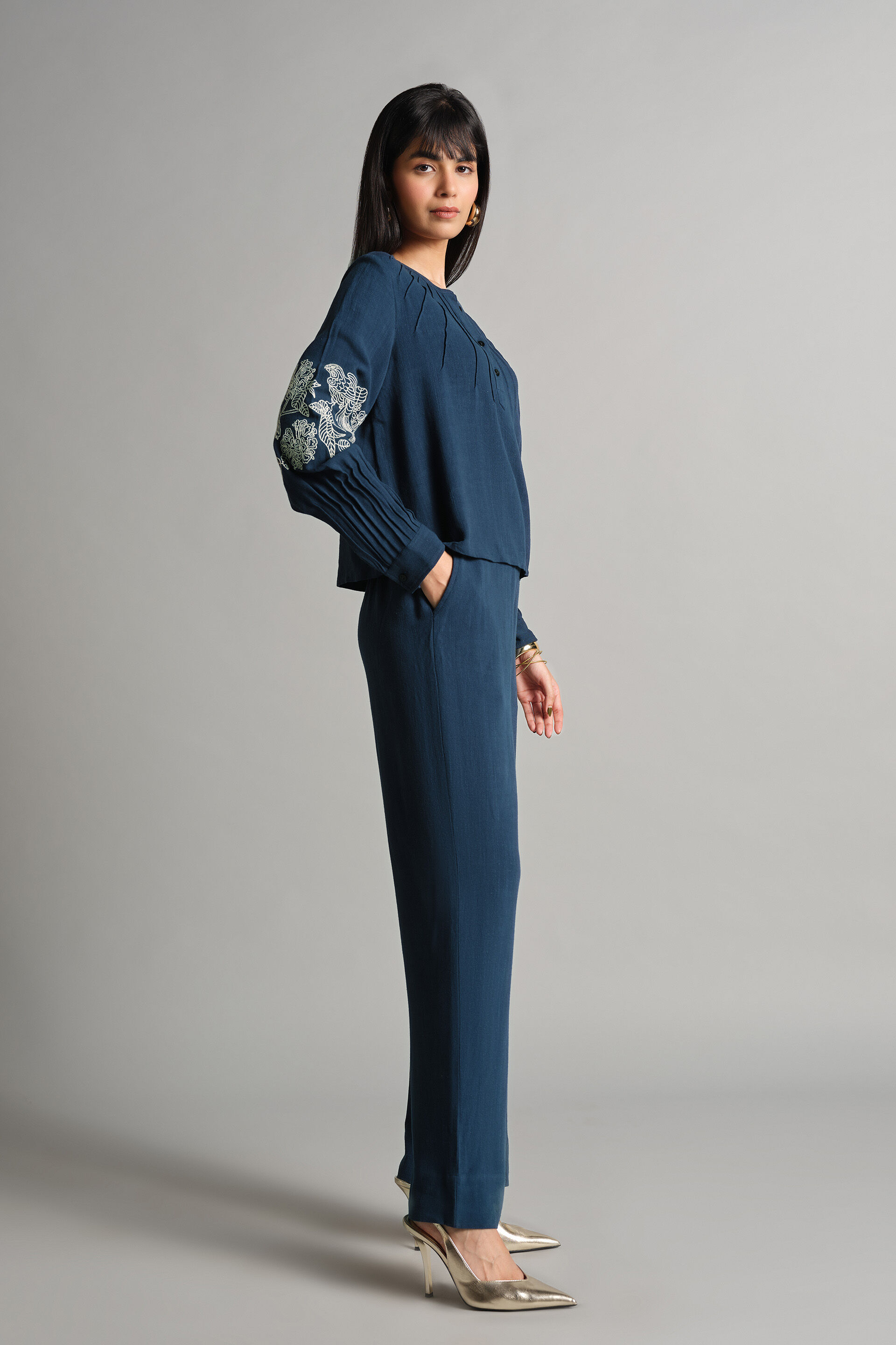 Blue Bliss Co-ord, Navy, image 4