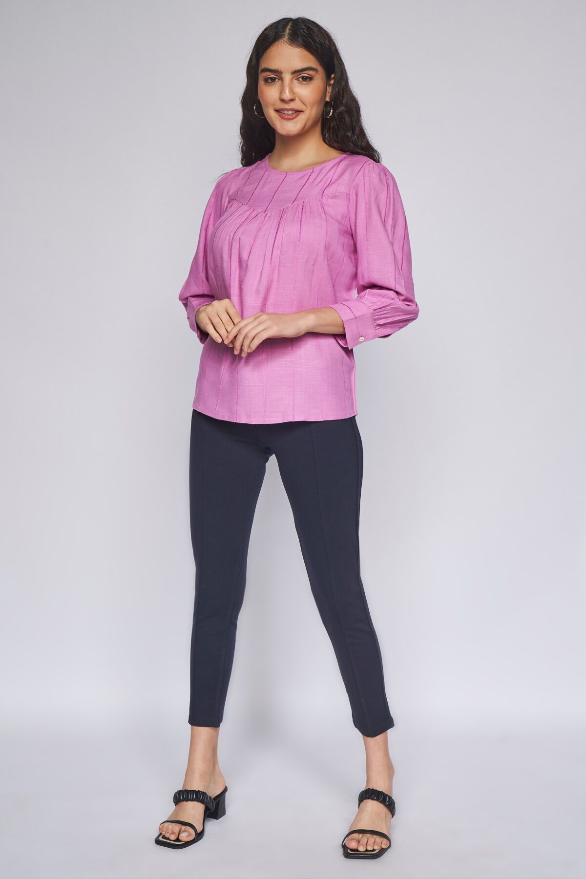 3 - Navy Tapered Fit Regular Length Bottom, image 3