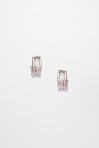 Silver Brass Earring, , image 1