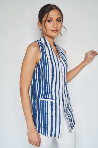 Stripe Struck Top, Blue, image 7