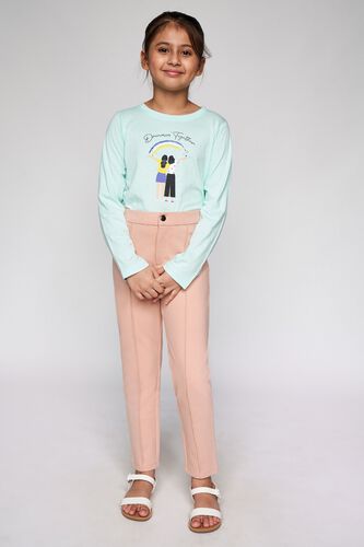 2 - Sage Green Graphic Straight Top, image 2