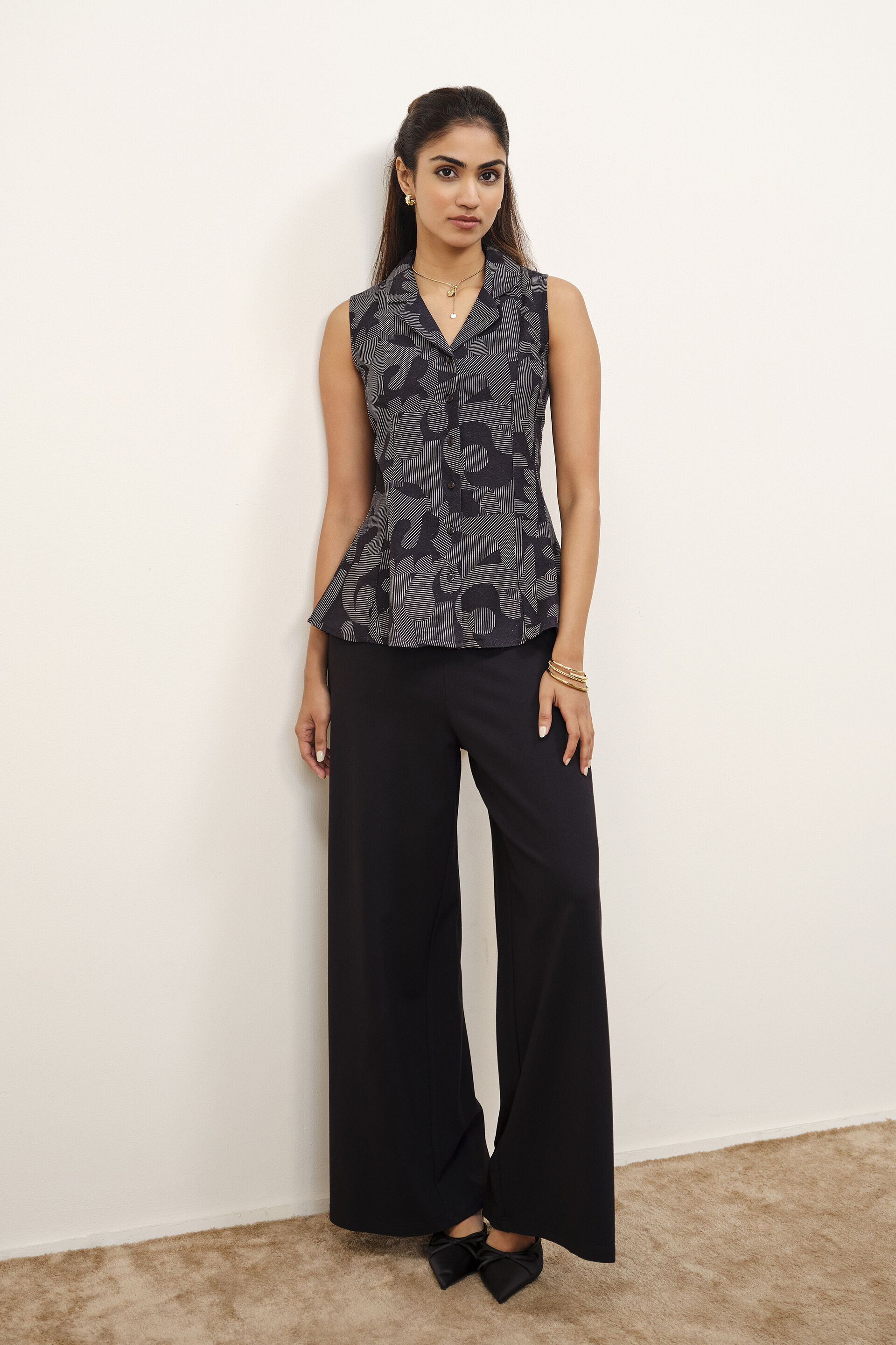 Cipher Black Top, Black, image 3