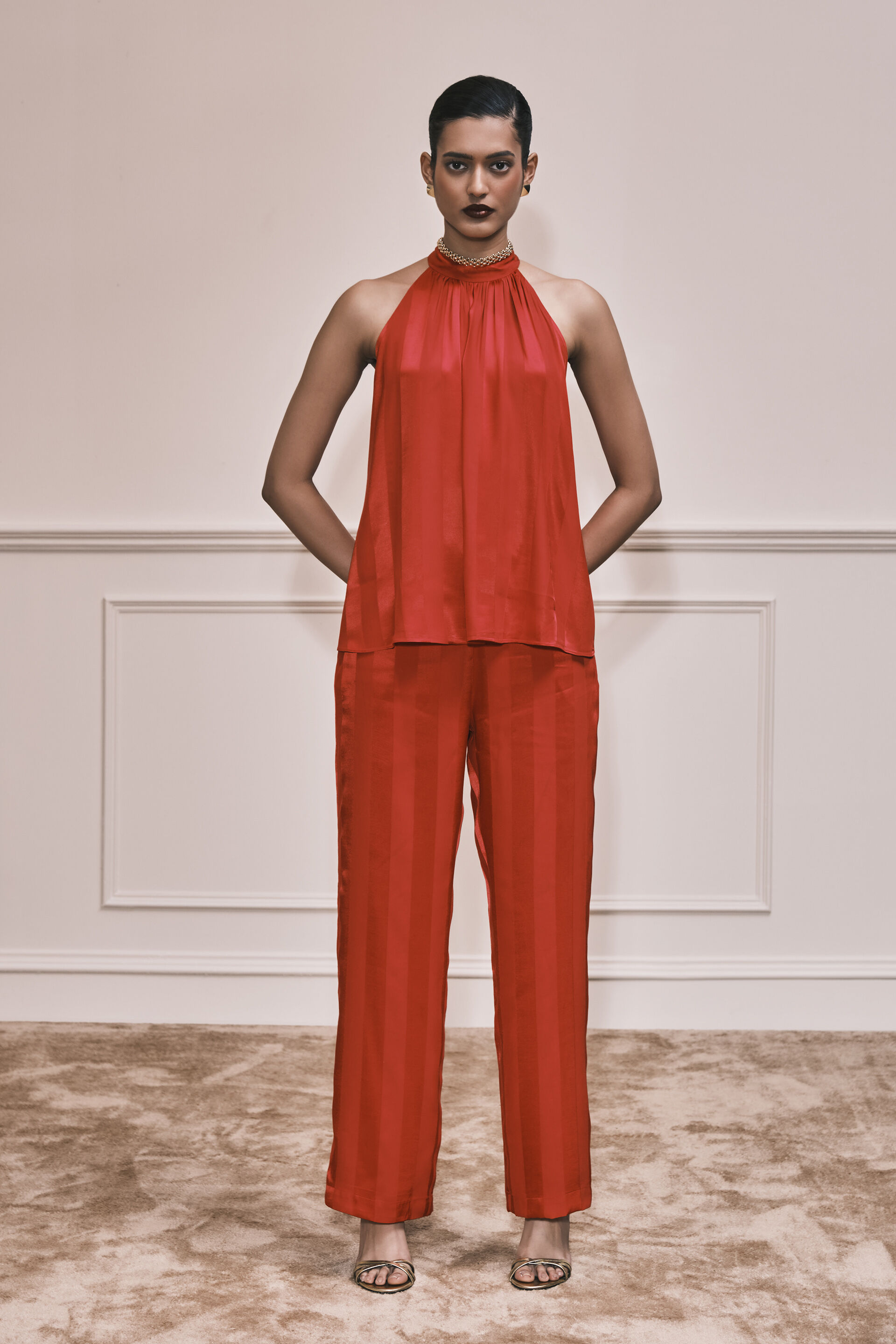 Mediterranean Dreams Co-ord Set, Red, image 2