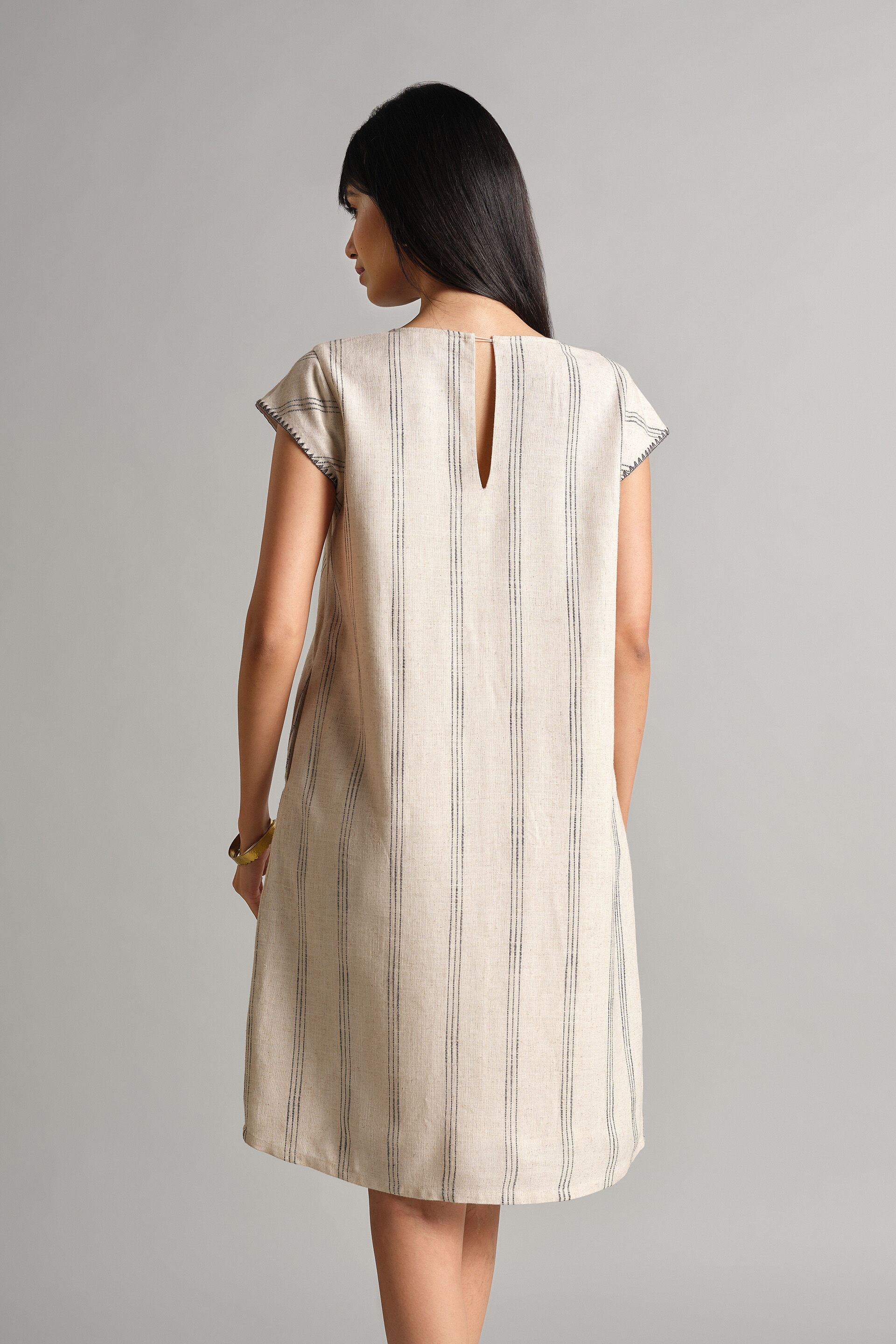 Easy Breezy Summer Dress, Beige, image 6