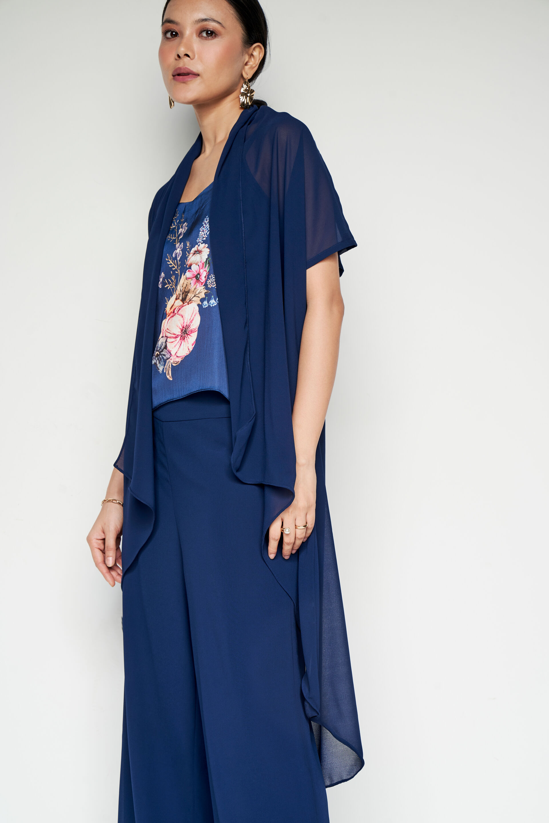 Midnight Blossom Set, Navy Blue, image 3